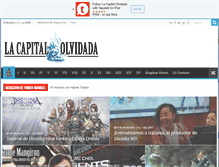 Tablet Screenshot of lacapitalolvidada.com